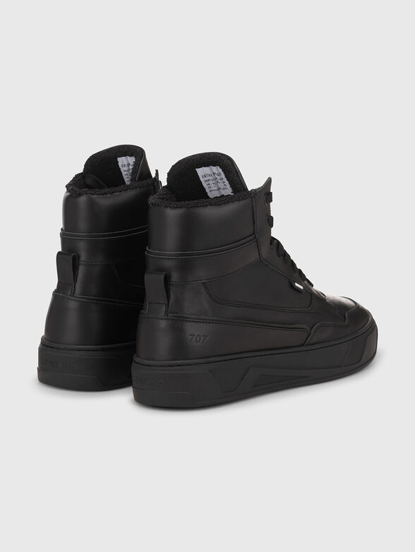 707 MID black sneakers  - 3