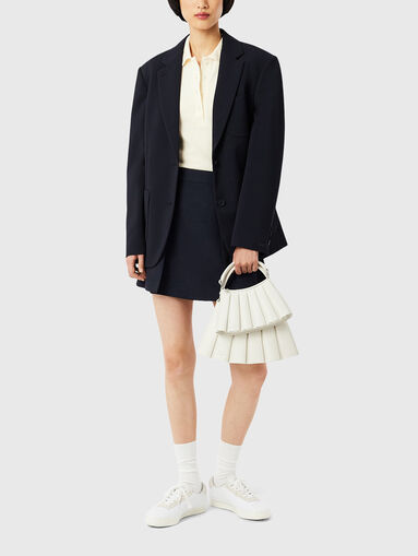 Pleated mini skirt - 5