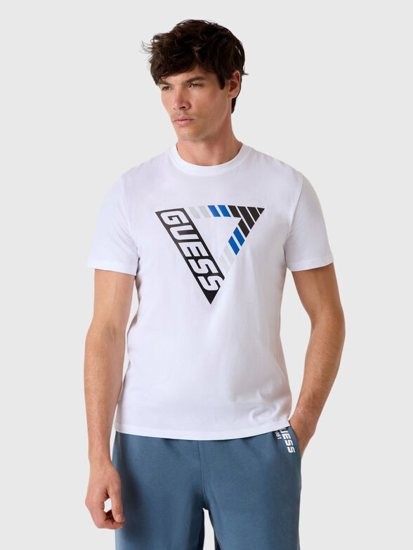 Cotton T-shirt with logo detail - 1