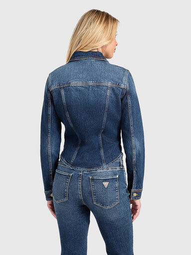 ANNALISE denim jacket with worn effect - 3