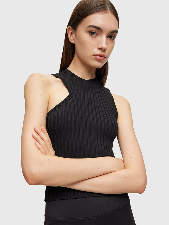 SHAREY asymmetrical detail top - 4