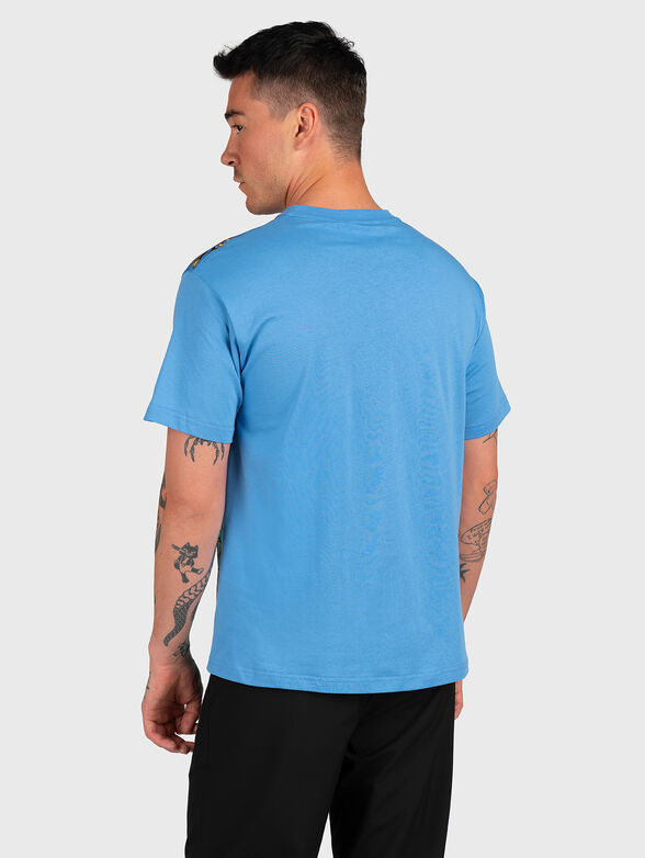 Multicolor T-shirt with baroque print - 3