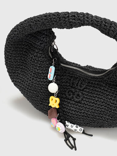 Woven hobo bag - 4
