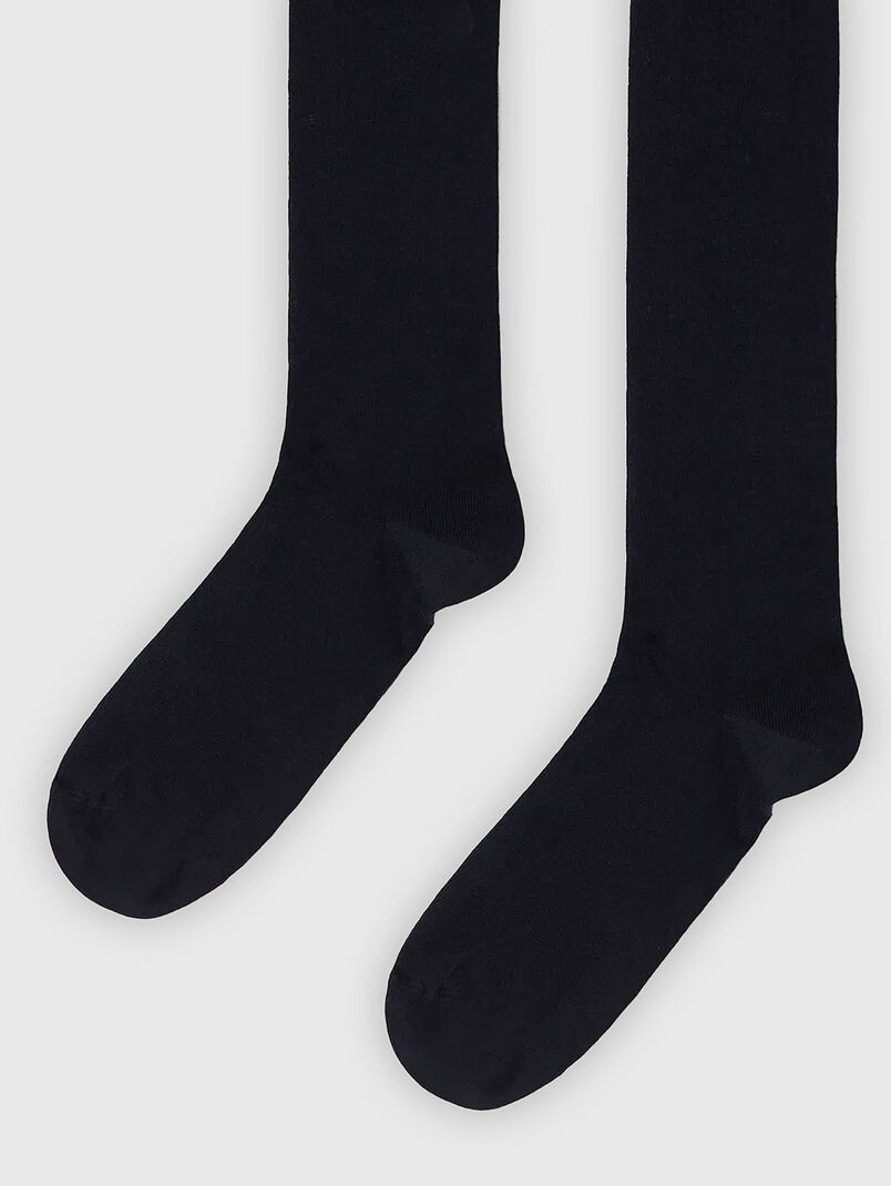 Set of three pairs of black socks - 3