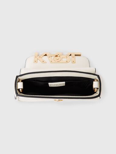 K/LETTERS black bag with logo accent - 5