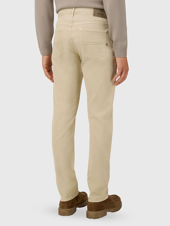 Jeans with logo patch - 2