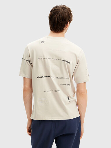 CAROLINAS T-shirt with print and embroidery - 3