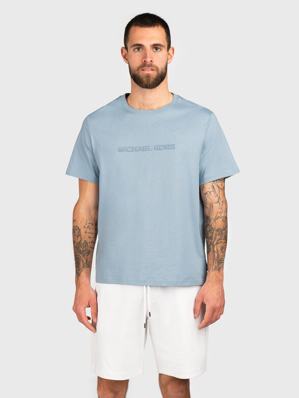 Short-sleeved T-shirt with logo - 1