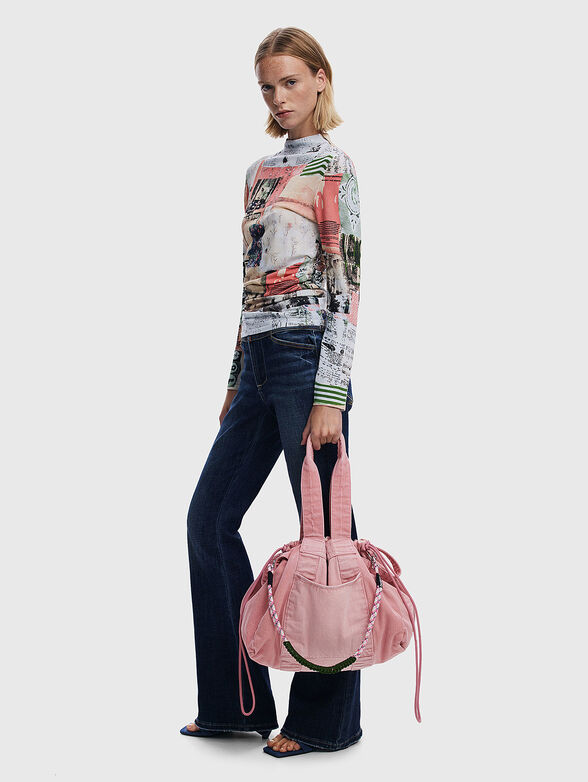 Large textile tote bag - 2