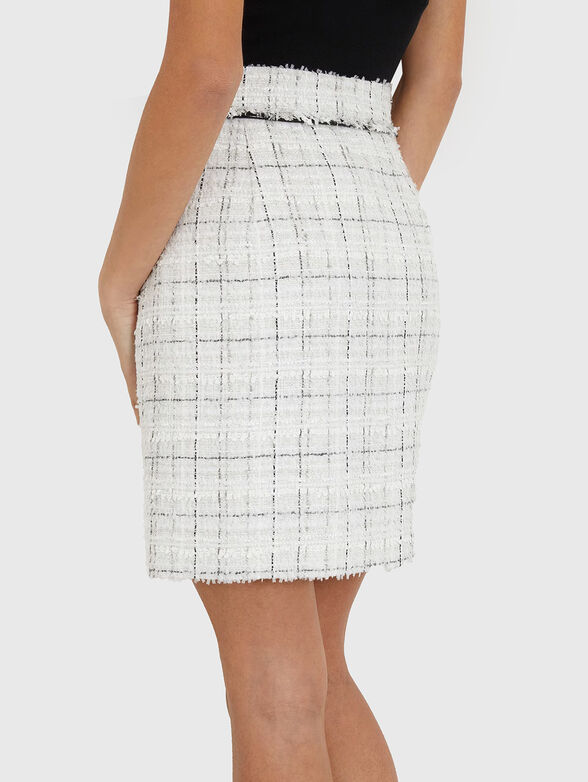 SOFIA tweed mini skirt - 2