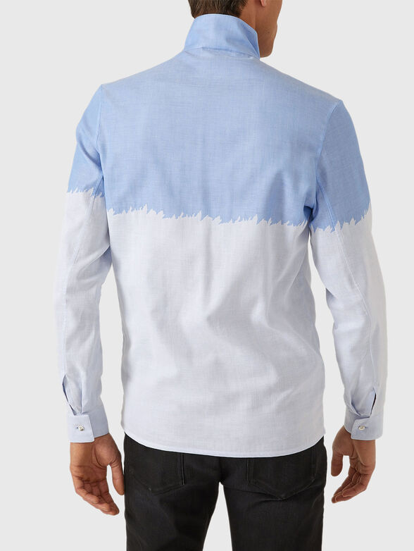 Cotton shirt with zip - 3