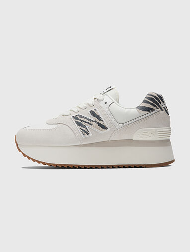 574 sports shoes with logo detail - 3