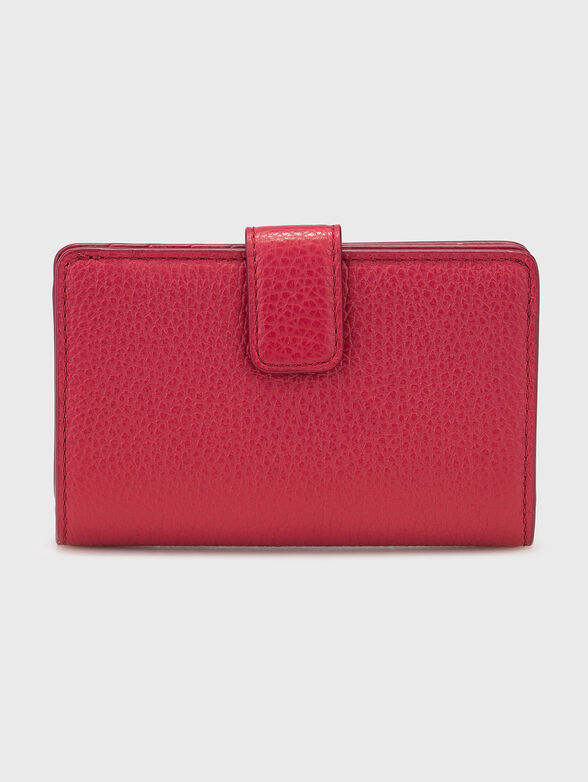 Beige wallet with mini logo - 2