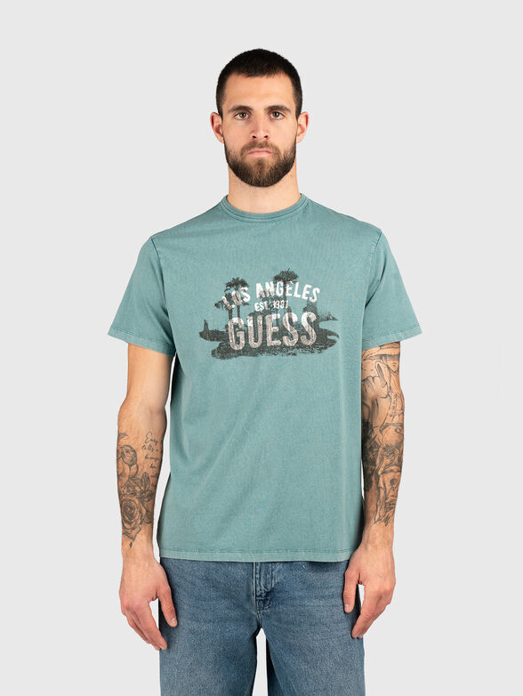 T-shirt με τύπωμα λογότυπου - 1