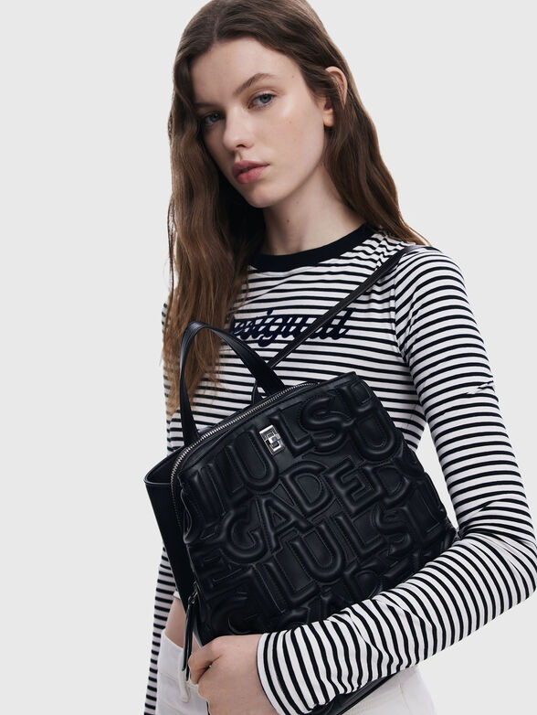 Backpack with logo print - 2