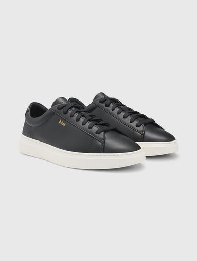 KIERAN leather sneakers - 3
