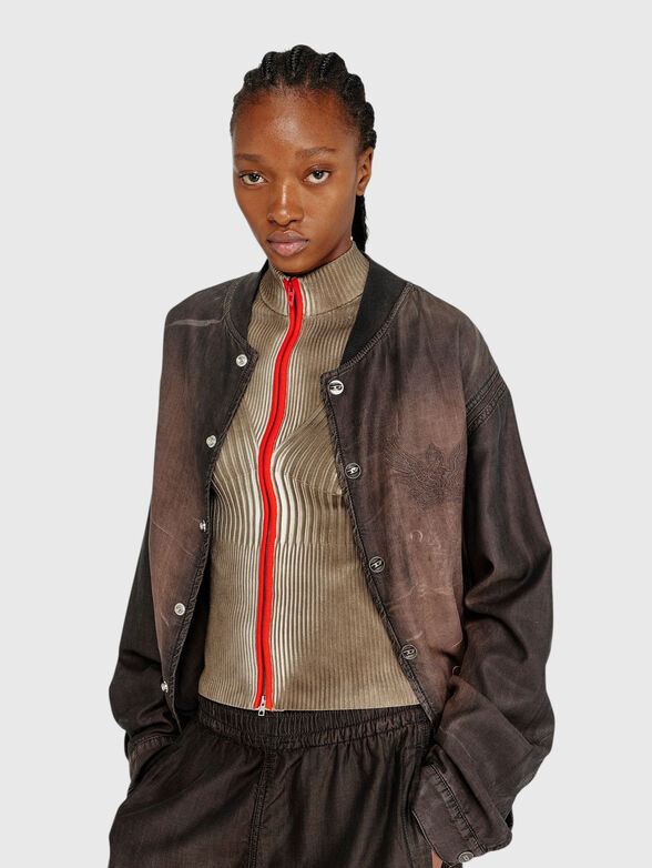 M-SARMA Zipped cardigan - 4