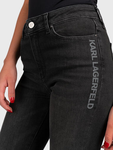 Skinny jeans with logo detail - 3