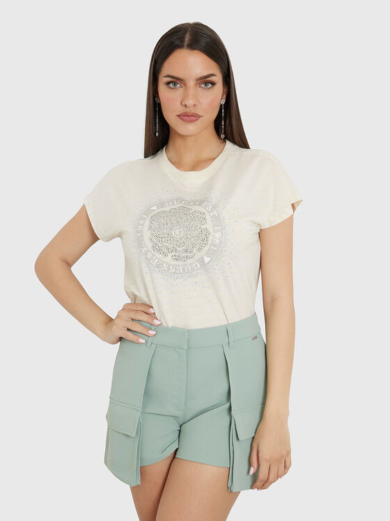 Тениска ZEBRA с кристали - 1