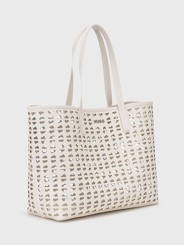 CHRIS 2 in 1 black shopper bag - 4