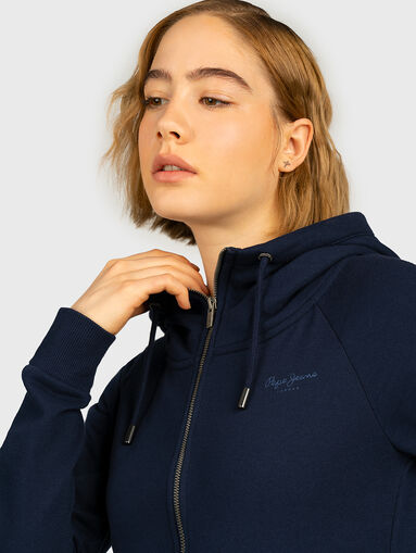 Blue sweatshirt ANETTE - 4