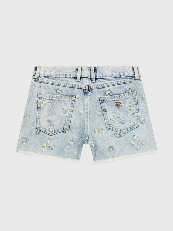 Shorts with embroidery - 2