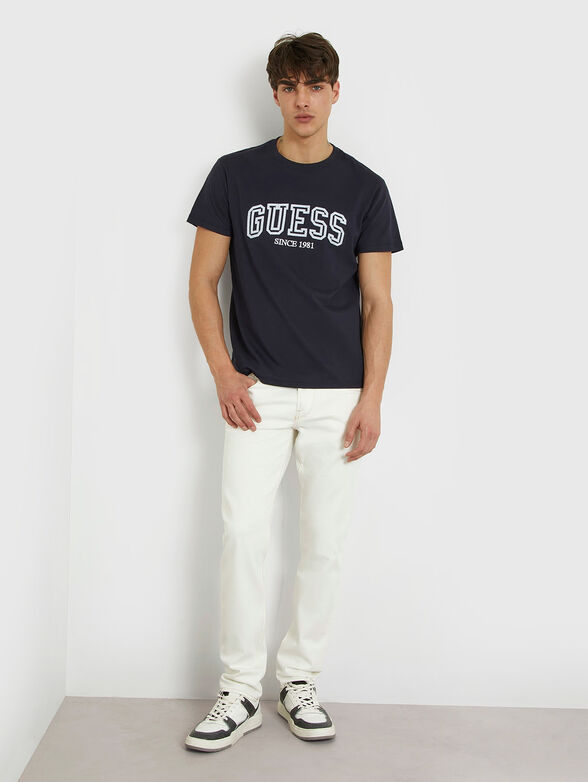 Slim white jeans - 4