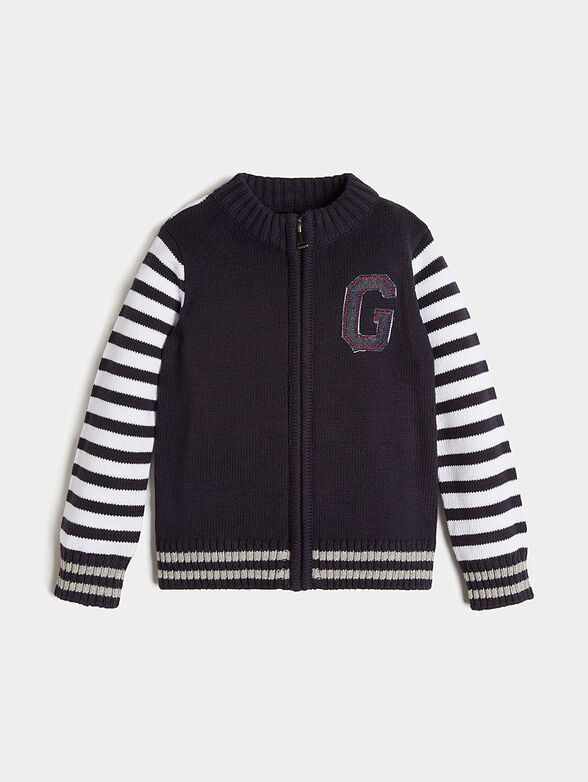 Zipped cardigan - 1