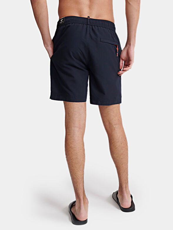Blue beach shorts - 3