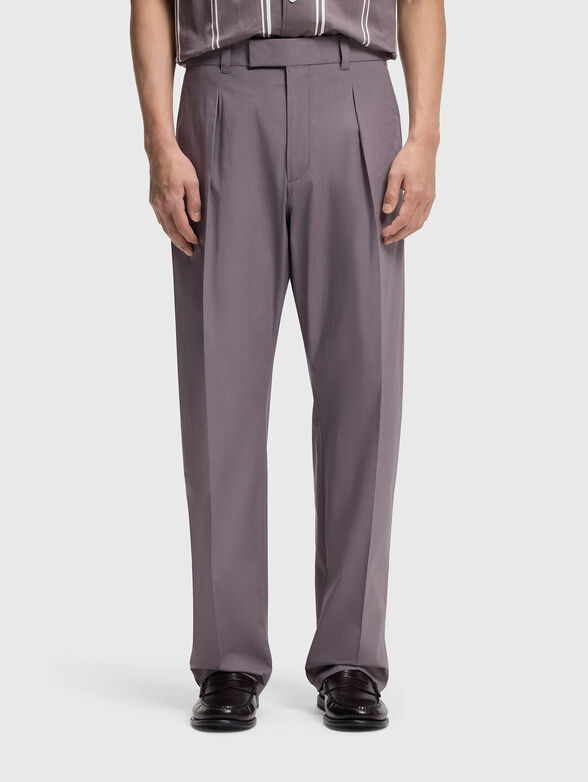 Purple pants - 1