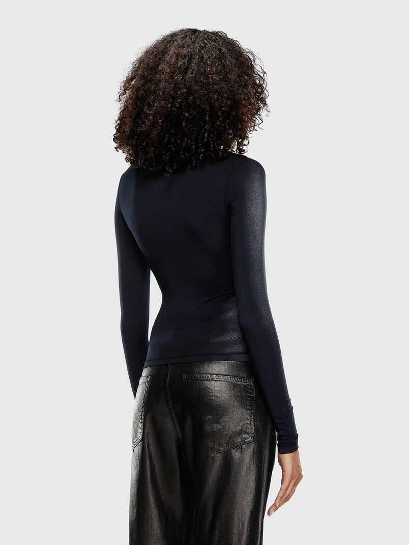 T-ILON blouse with metallic effect - 3