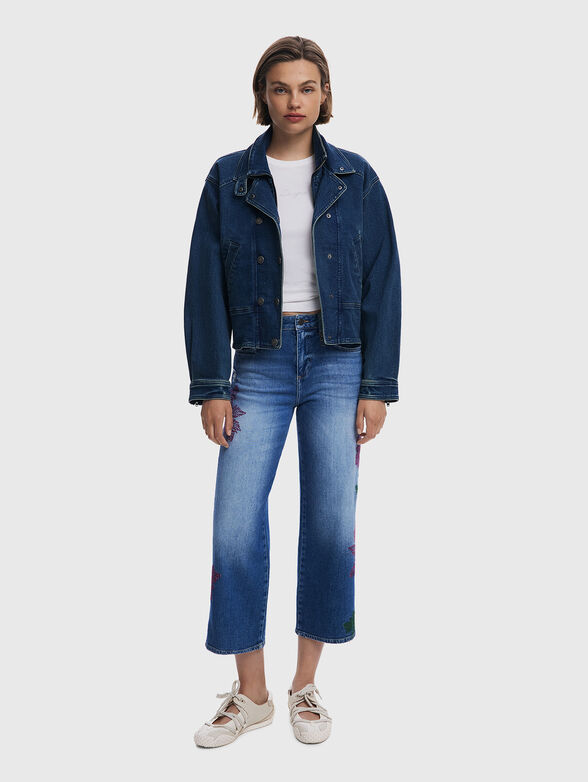 Jeans with embroidery  - 6