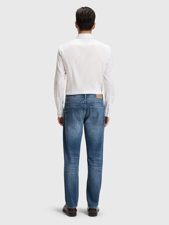 Straight jeans with washed effect - 2