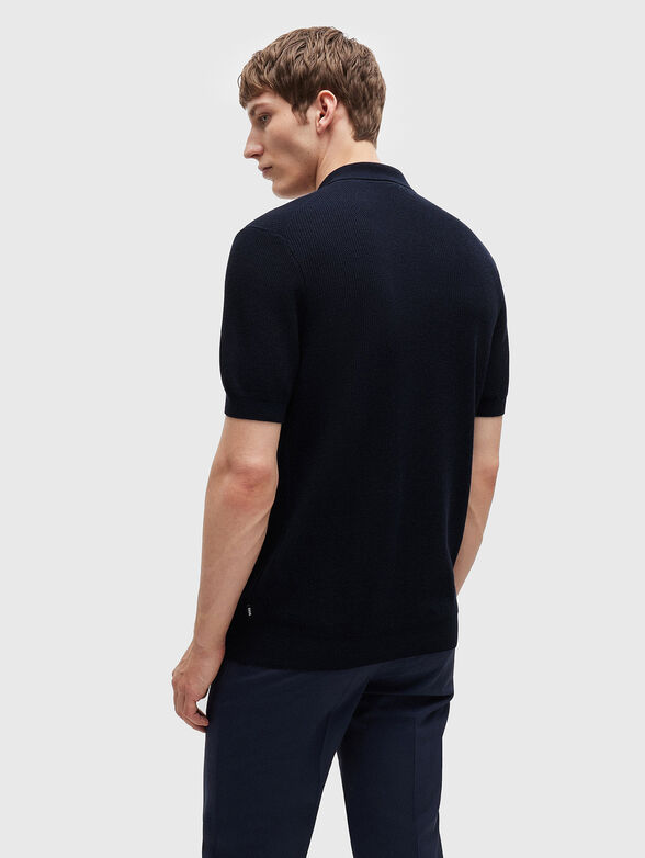 Polo shirt H-DAREMO in blue - 3