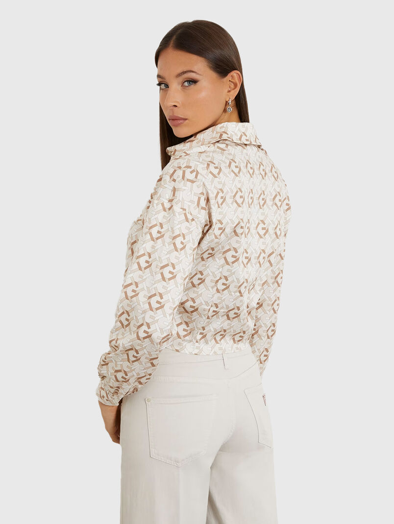 DEA bowed shirt - 3
