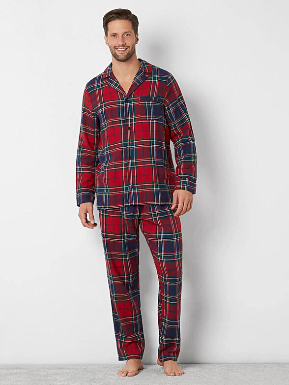CHALET CHIC pyjamas with checked pattern - 1