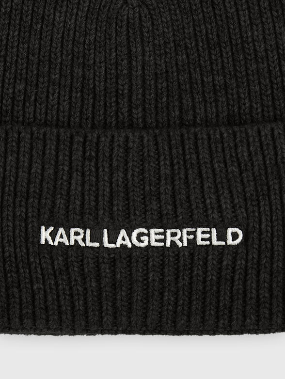 Black knitted hat  - 3