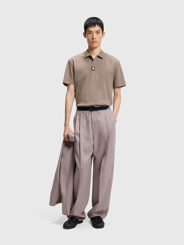DEABONO polo shirt in black - 2