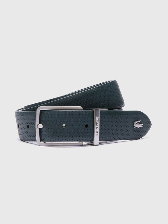 Double-face leather belt - 1