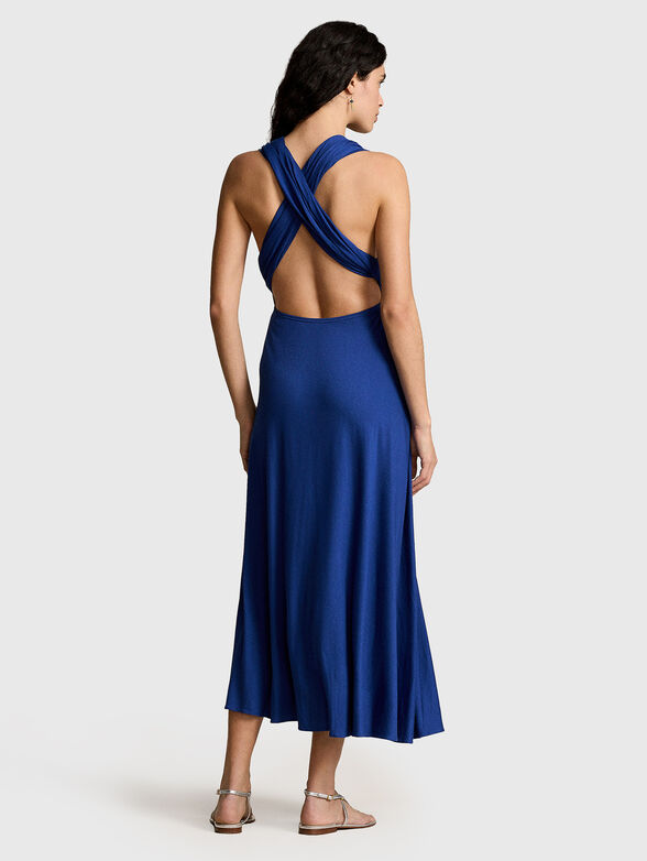 Halter neck midi dress - 1