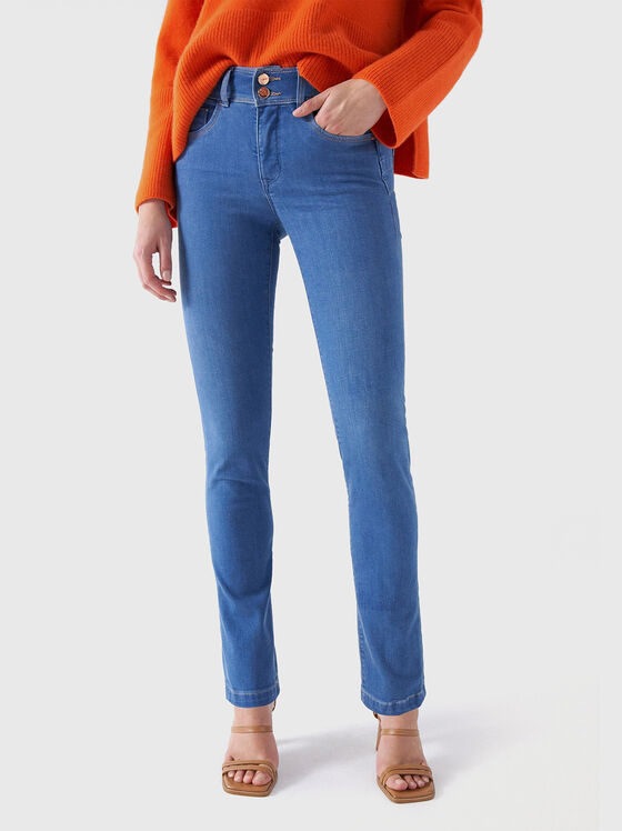 SECRET slim blue jeans - 1