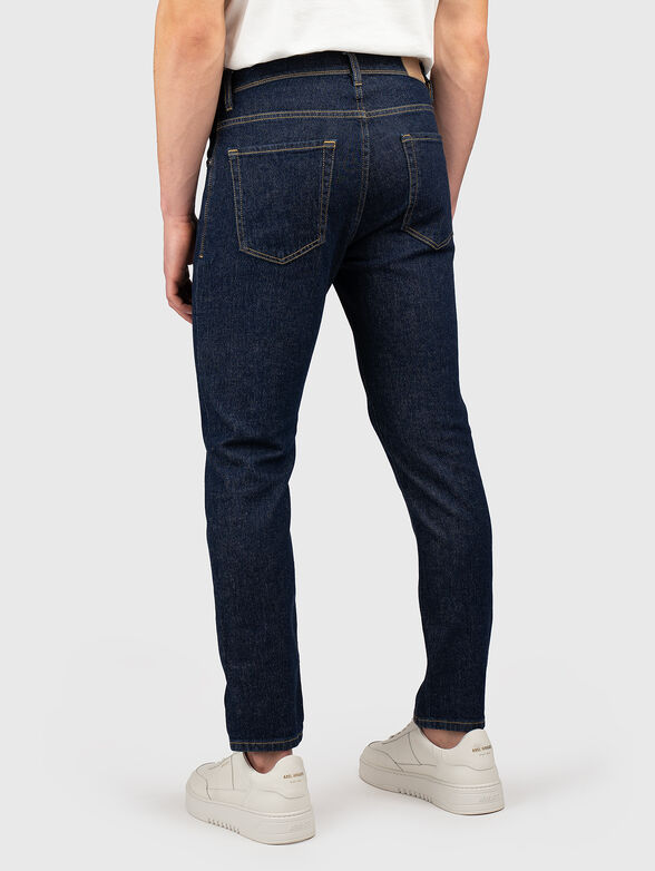 ARGON slim jeans with bleached effect - 2