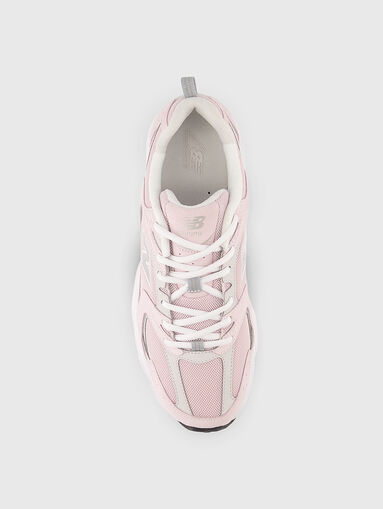 530 pink sports shoes - 5