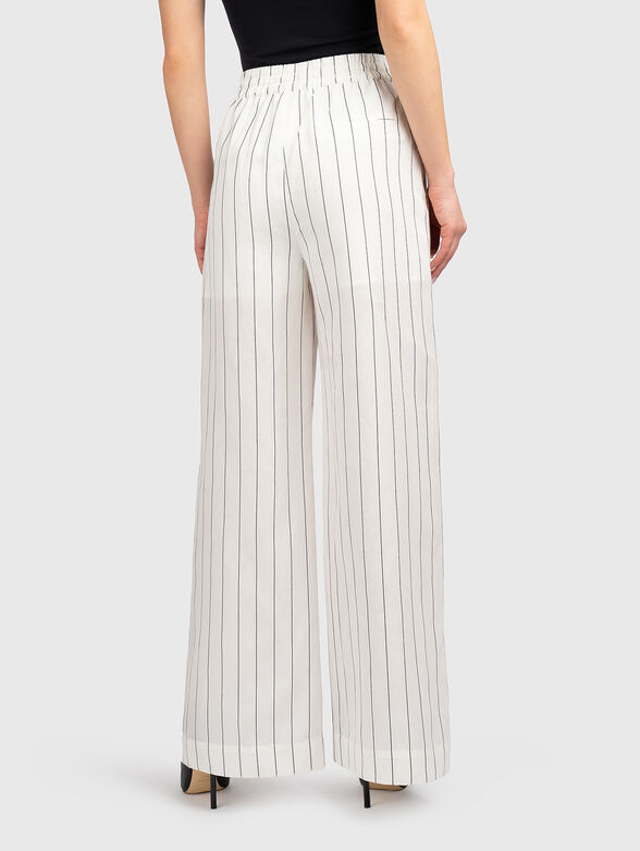 Stripe trousers wide-leg - 2
