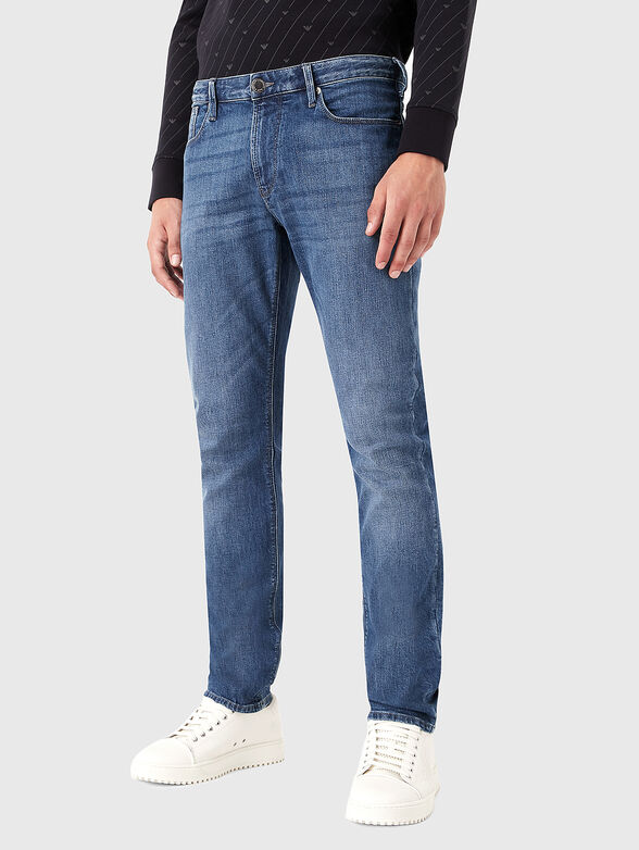 Slim jeans with logo detail - 1