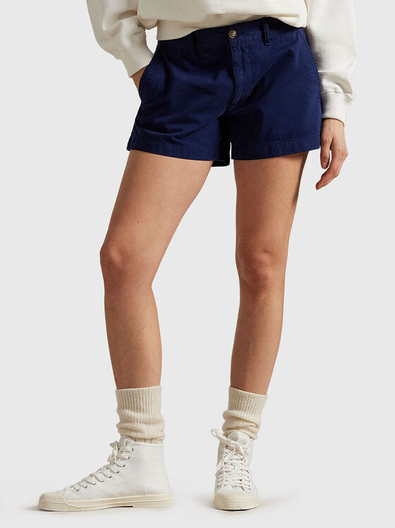 Cotton chino shorts - 1