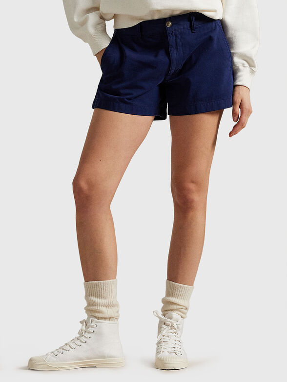 Cotton chino shorts - 1