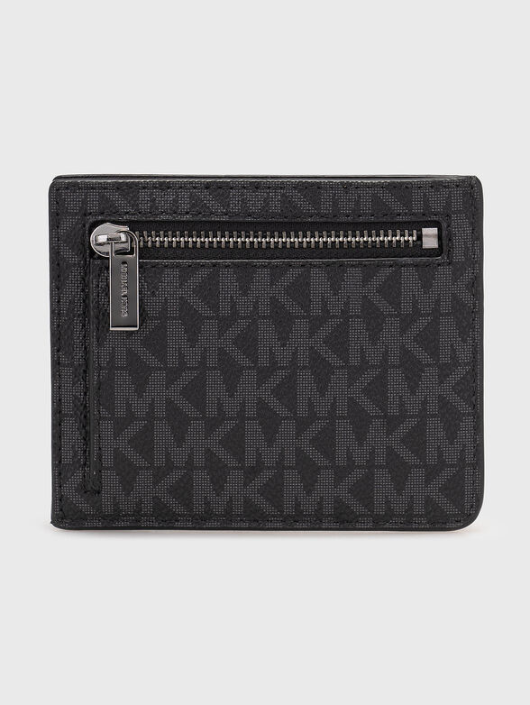 Card holder with monogram logo print - 2