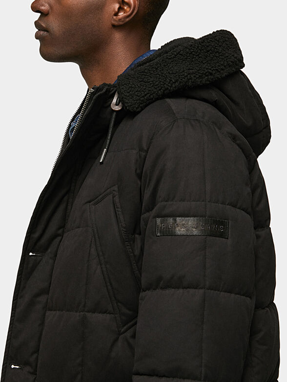 JADEN black padded jacket - 5