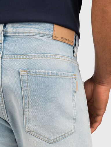 ARGON short jeans in light blue color - 3